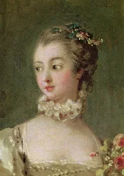Madame de Pompadour (1721-64) (detalle)